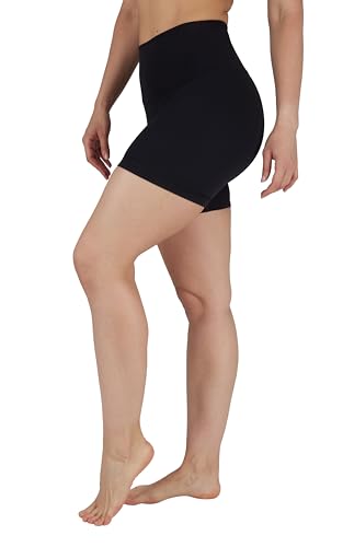 Yogalicious Womens 5”, 7” High Waisted Biker Shorts Squat Proof Workout Yoga Short 2 Pack2