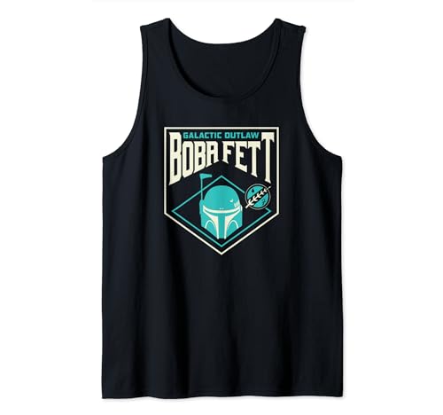 Star Wars Boba Fett débardeur Galactic Outlaw aux finitions soignées