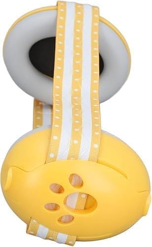 Image of YomauiYee Baby Earmuffs,Bear Infant Headphones Noise Cancelling Baby Ear Protection with Adjustable Headband Sound Proof Headphones, Travel Essentials for Travel
