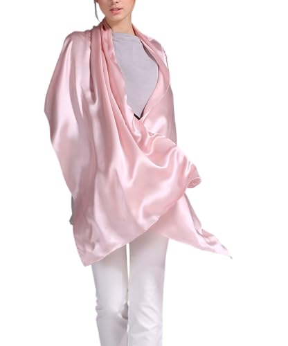 Prettystern Damen Herren festlich Seiden-Stola Crepe Satin Seide...