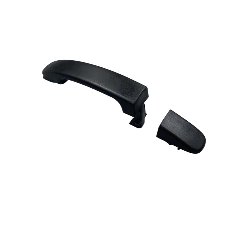 Svazwgzaa Handle And No Hole Door Outer Handle Texture Black Replacement Compatible With T6 T7 Bt50 2012 2019(Handle And No Hole)