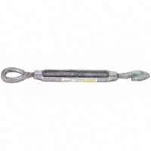 Baron 16-5-8X6 .62 x 6 in. Galvanized Hook & Eye Turnbuckle
