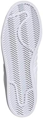 adidas Originals mens Super Star Sneaker, White/White/White, 20 US | Image 7