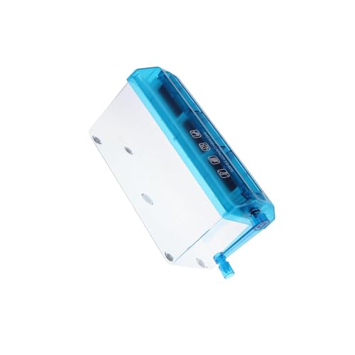 ALCXAZS Destructora de Tiras pequeñas para Documentos A4, fácil de Usar, Manual, Escritorio, portátil, con Base Antideslizante y Resistente al Desgaste. Mini trituradora Manual Oficina.