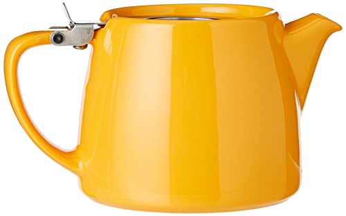 Image of Forlife Stump Teapot 530 mL, Mandarin, Ceramic