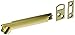 Baldwin 0322060 Surface Bolt, Antique Brass with Brown