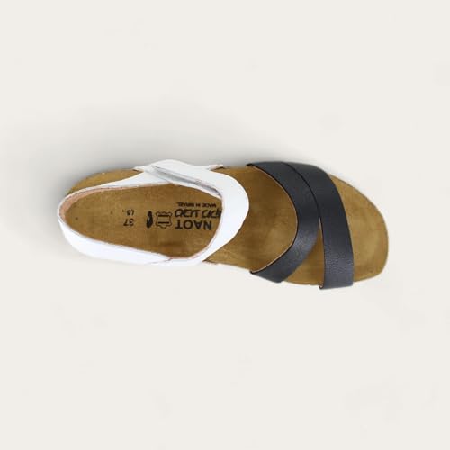 Image of NAOT Kayla Women's Sandals - Supportive 3-Strap Design with Backstrap, Cork & Latex Footbed - Arch Support - Travel-Friendly Comfortable Walking Sandals for All-Day Wear