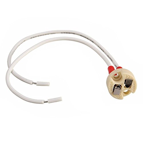 RIKEL Mr16/Gu5.3 Connecteur De Principal De Câble En Céramique De Base De Support D'Ampoule D'Halogène Led De Prise
