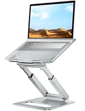 Say Goodbye for Long Hours of Sitting : Sitting too long for work is bad for your health, tounee’s LS07 laptop stand provides affordable on-demand standing throughout the day for the freedom to get out of your chair and relieve muscle tension, reduce...
