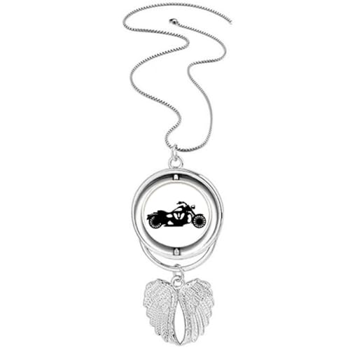 Pendentif rotatif ailes d'ange moto pour vos virées et Road Trips