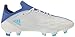 adidas mens X Speedflow.1 Firm Ground Cleats Soccer, White-legacy Indigo-sky Rush, 5