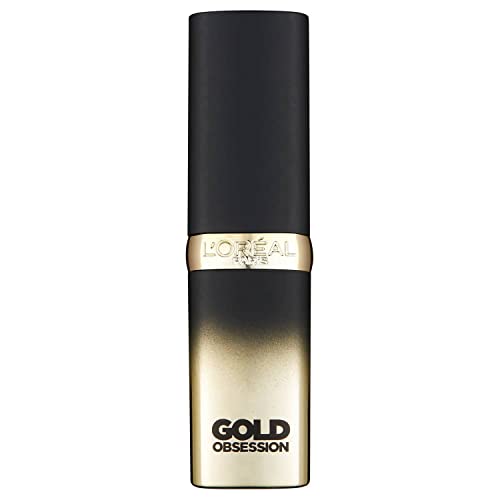 L'Oréal Colour Riche Gold Obsession Lipstick, Pink Gold - Image 4