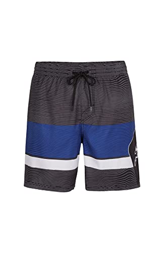 O'Neill Stacked Shorts Bañador para Hombre, 29012 Black Multi, Regular