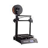 Soporta una variedad de materiales: La boquilla de la impresora 3D puede alcanzar temperaturas de 260 C/500 F y la cama caliente puede alcanzar 110 C/230 F. El tiempo de calentamiento es de solo 2 minutos y 30 segundos para calentar la cama a 70 C/160 F. La boquilla de temperatura más alta y la cama caliente significa que la impresora 3D puede soportar una amplia gama de materiales, incluyendo PLA/ABS/PETG/HIPS/PC. Puedes experimentar con más materiales con diferentes propiedades.