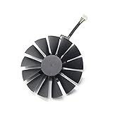 Rakstore T129215SM PLD10010S12H 95mm Graphics Card Cooling Fan Replacement for ASUS RX 470 570 580 GTX 1050 1050 Ti Quiet Cooler Fan