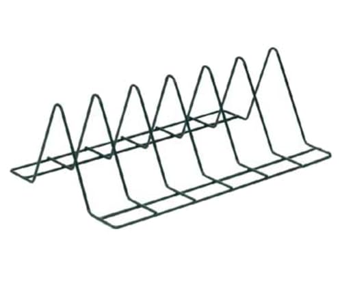FFTM2412GN Wire Tray Module, 1-5/9" Clearance, 15-1/2" x 22-1/2" x 8"H, (12) Tray Capacity, attaches with Zip Ties (Included), for Wet or Dry Storage, Green epoxy Finish