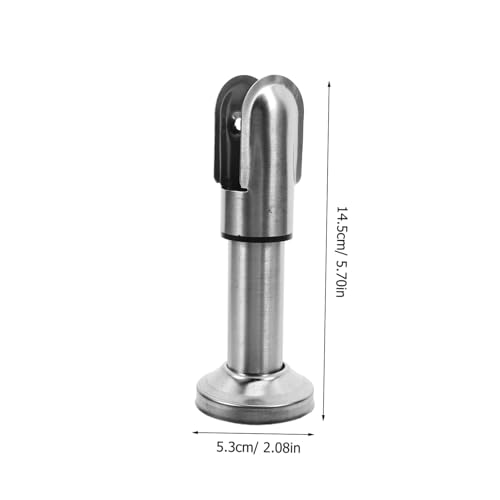 Support de cloison pour toilettes idéal pour fixer les séparations de WC - 2