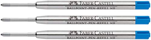 Faber-Castell Kugelschreibermine (3 Stück, Extrabreit - Blau)
