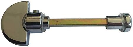 Ironmongery Hardware Online Bathroom Thumb Turn Replacement Spindle Door Lock Spare Handle snib bar (Polished Chrome)