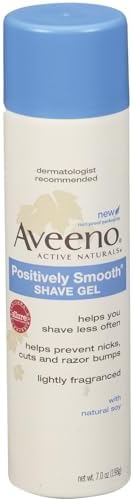 Aveeno Positively Smooth Moisturizing Shave Gel, 7 oz.