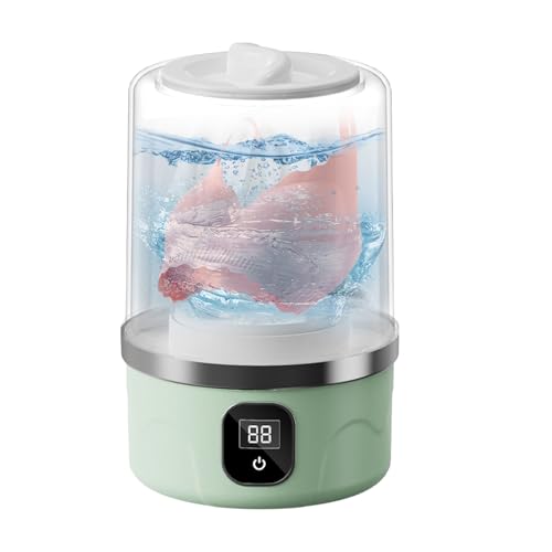 Lavadora Mini Portátil - Lavadora Pequeña Para Ropa Interior,Electrodoméstico Compacto Para Prendas Delicadas Calcetines Toallas Con Batería De Alta Capacidad 3000mAh