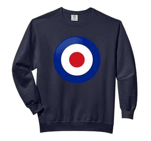 Vintage Style British RAF Mod Bullseye Retro Symbol Round Target