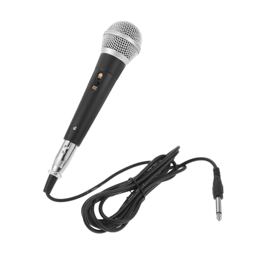 Microphone de chant filaire anti larsen pour s'exprimer devant le public
