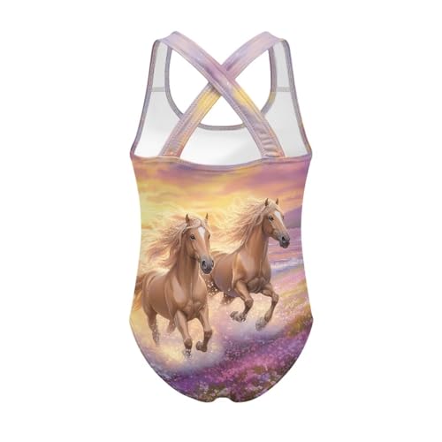 Image of Ystardream Cute Swimsuits for Girls Bathing Suits with Soft & Quick-Dry Fabric Swimwear