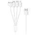 Produktbild Xlayer Octopus Kabel 4-IN-1 Multi-USB-Ladekabel 0.38m White