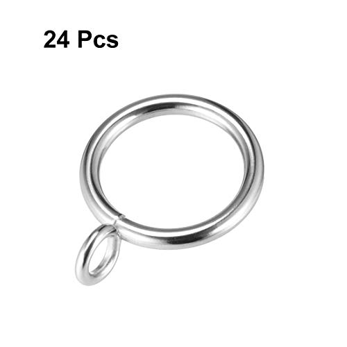Anillo de cortina sin tirones con gancho para colgar fácil 4