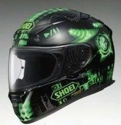 SHOEI XR-1100 green PLUGIN 付属品付 SHOEI XR-1100 PLUGIN TC-4 GREEN/BLACK XL 61cm : Amazon.co.uk
