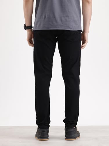 Image of WROGN Men's Cotton Stretch Jeans | Slim Tapered Fit