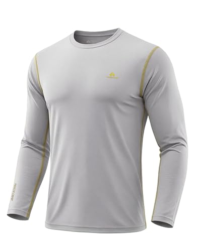 T-shirt athlétique manches longues homme idéal pour rando et course
