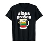 Alaus Prašau Beer Please Lithuania Flag T-Shirt