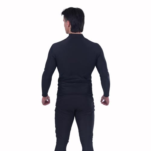 Sharkskin Men’s Chillproof Long Sleeve Thermal Top - Windproof & Sun Protective Base Layer3