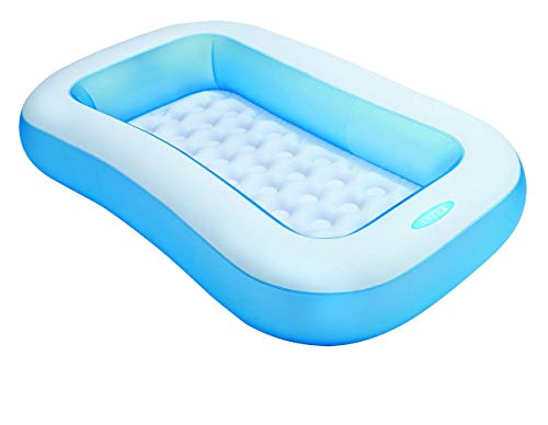 Image of Intex Soft Inflatable Rectangular Swimming Pool-(Multi Color)
