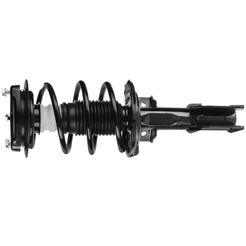 Image of Detroit Axle - Front Struts Kit for Mercedes-Benz C230 C250 C300 C350 [W204 Chassis], 2 Struts with Coil Spring Assembly 2 Upper Control Arms with Ball Joint Replacement Suspension Kit