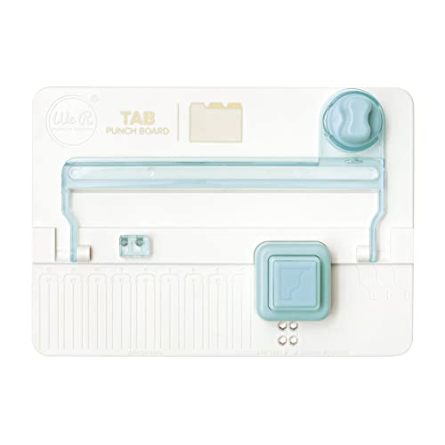Rayher Tab Punch Board para separadores de carpetas, tablero de We R Memory Keepers, 60771000