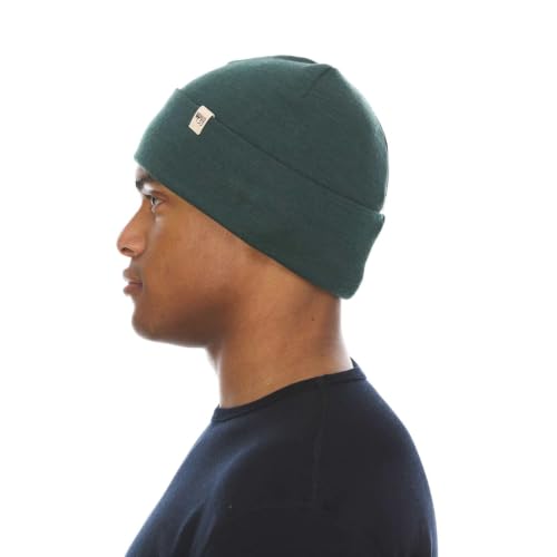 Image of 100% Merino Wool Cuff Beanie - Warm Winter Hat - Novelty Beanie - Toque