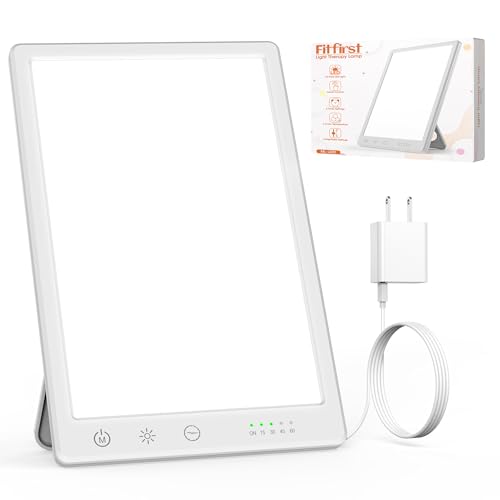 Fitfirst Light Lamp, 10000 Lux Simulated Sunlight, Gift for Women,
