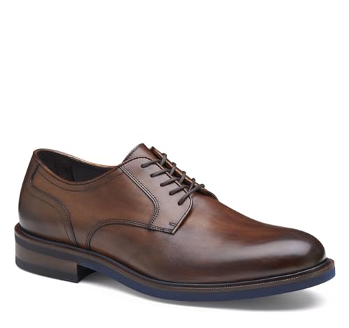 Johnston & Murphy Hartley Plain Toe Lace-Up Dress Casual Shoe