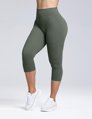 Olmlmt No Front Seam Workout Leggings for Women Tummy Control Butt Lifting Leggings Buttery Soft Gym Yoga Pants