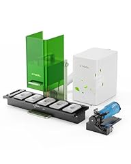 The Most Productive Set for Business: Includes the xTool F1 Laser Engraver along with its compatible desktop smoke purifier, slide extension, and rotary extension. The air purifier syncs with the xTool F1 laser engraving process, so you can enjoy cra...