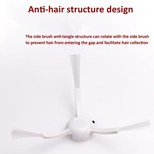 HMHAMA Kit de acessórios de pano de esfregão HEPA escova lateral principal de substituição para peça