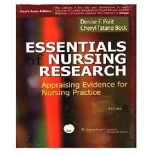 Essentials Of Nursing Research: Appraising Evid... 8184739117 Book Cover
