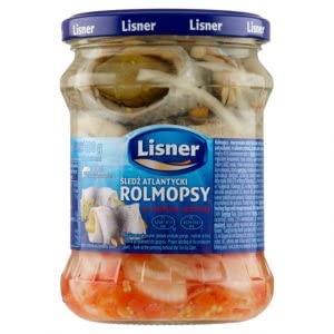 400 G ARENQUE MARINADO CON ESPECIAS LISNER - PAQUETE DE 6 UND