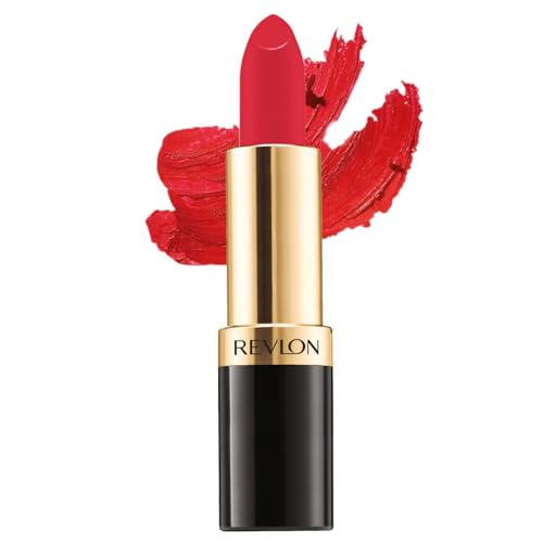 Image of REVLON Super Lustrous Matte Lipstick, 80% Conditioning Ingredients, intance color, Waterproof, Long-Lasting, 100% Vegan Lipstick, Outstanding pink (433), 4.25 gm