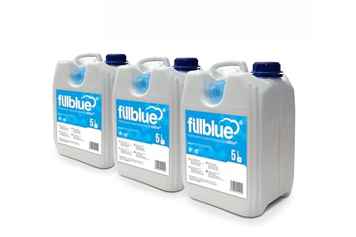 Fillblue Embalagem de 3 frascos de 5 L de Adblue com cânula para dispensar