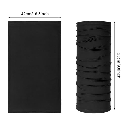 Image of Geyoga 6 /9 Pcs Summer UV Protection Cooling Neck Gaiter Scarf Face Clothing Neck Gaiter Mask Sunscreen Breathable Bandana