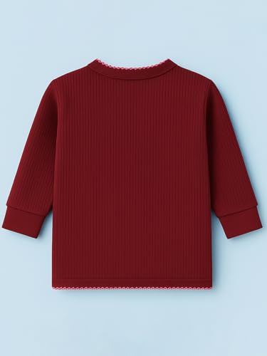 Image of Lux Inferno Combed Cotton Thermal Set for Toddler | Kids Winterwear | Full Sleeve | Pack of 1